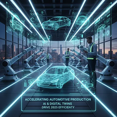 Accelerating Automotive Production: AI and Digital Twins Drive 2025 Efficiency