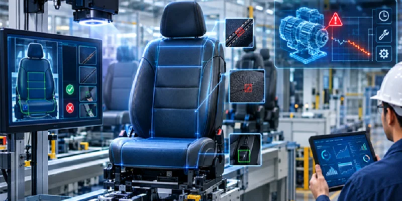 Predictive Maintenance and Quality Control in Vehicle Seat Manufacturing Using AI