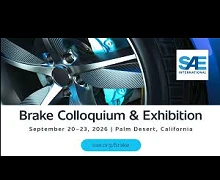 Brake Colloquium & Exhibition 2026