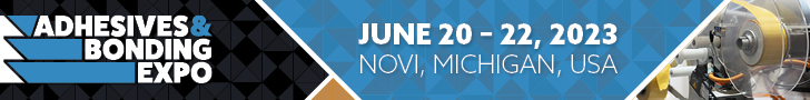 Adhesives & Bonding Expo, Free reg, Novi, MI, June 20-22