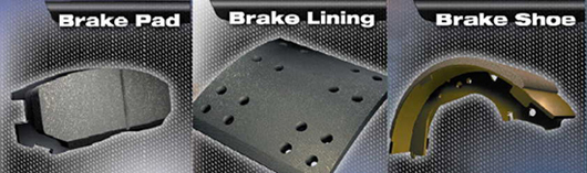 Our Brake linings are compatible with a variety of car models that are manufactured in Japan, Europe, the United States, etc.