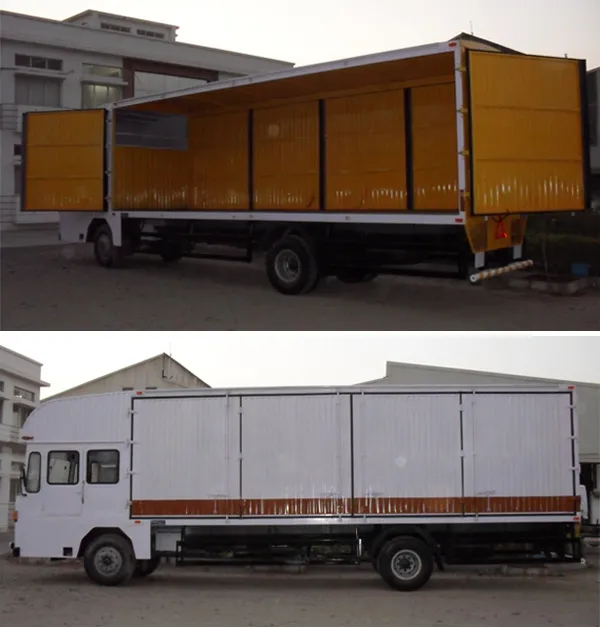 Pillarless Containers