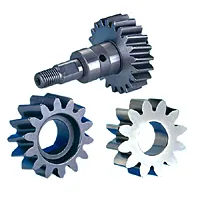 High quality motorcycle spare parts for transmission assembly and sprocket drive.