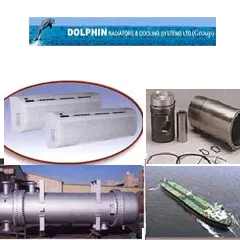 The wide product range includes air conditioning and refrigeration services, marine industrial services, shell and tube heat exchangers, and Volvo spare parts.