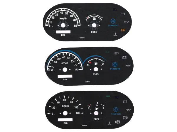 Three Wheelers Speedometer Dials