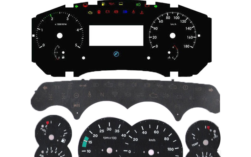 Four  Wheelers Cluster Dials