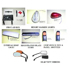 Bus Lights Parts & Rear View Mirrors