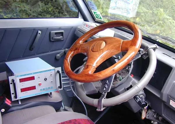 Steering torque angle system